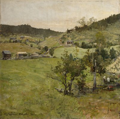 Cotters gårdar av Gerhard Munthe