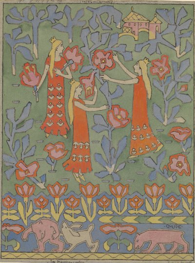 Tre prinsessor av Gerhard Munthe