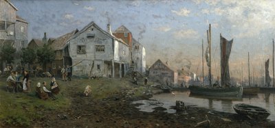 Morgon i en fiskeby av Gerhard Peter Frantz Vilhelm Munthe