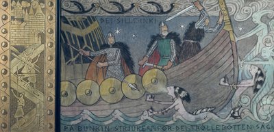 Åsmund Frægdegjevar (målning) av Gerhard Peter Frantz Vilhelm Munthe