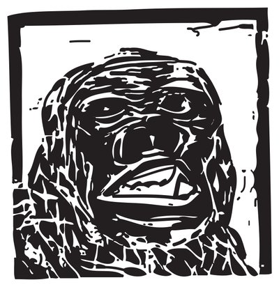 Tung gorilla av Gerhardt Isringhaus