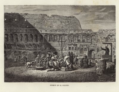 Predikan i Colosseum av Gerlier