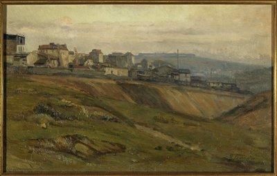 Rue du Moulin-des-Prés, omkring 1900 (olja på duk) av Germain Eugene Bonneton