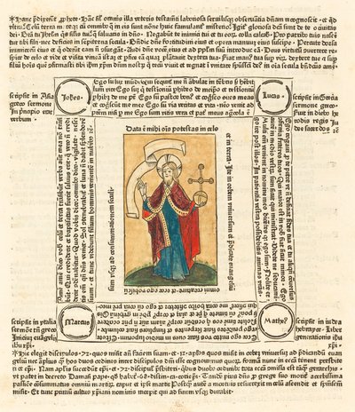 Före Kristus oss Salvatore av German 15th Century