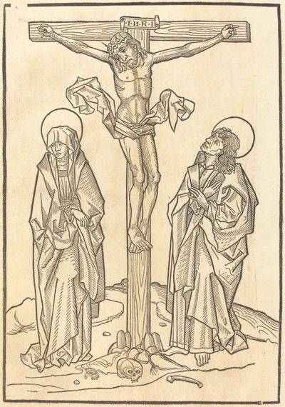 Kristus på korset av German 15th Century