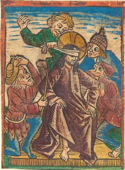 Hån mot Kristus av German 15th Century