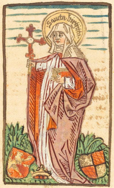 Heliga Birgitta av German 15th Century