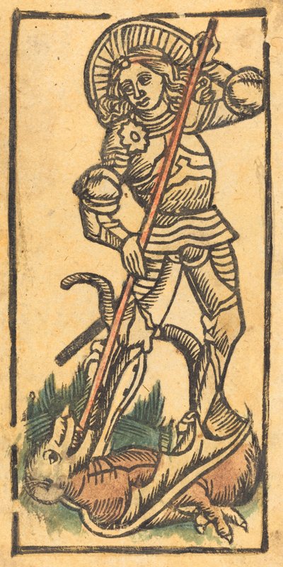 Sankt Georg av German 15th Century