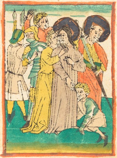 Kristi förräderi av German 15th Century