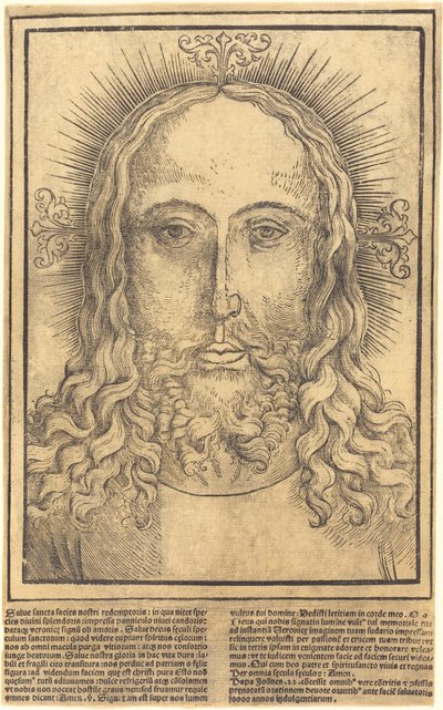 Kristi huvud av German 15th Century