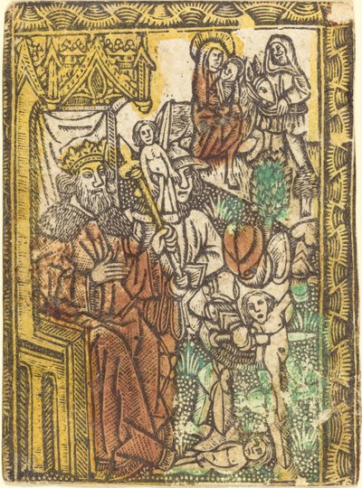 Massakern på de oskyldiga av German 15th Century