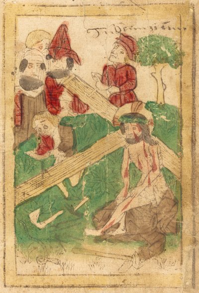 Förberedelsen för korsfästelsen av German 15th Century
