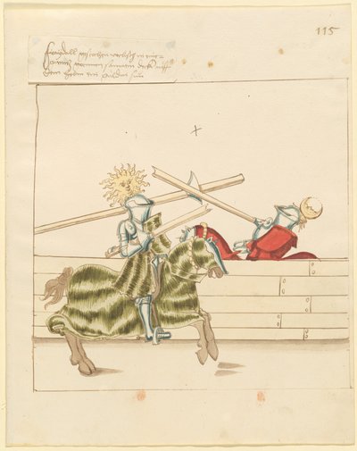 Italienska fredsmästaren av German 16th Century