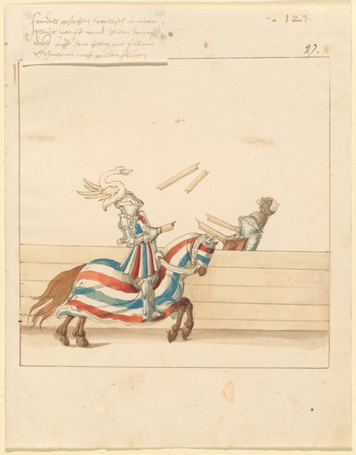 Italienska fredens torkning av German 16th Century