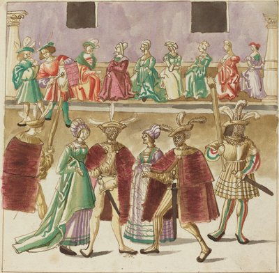 Maskerad av German 16th Century