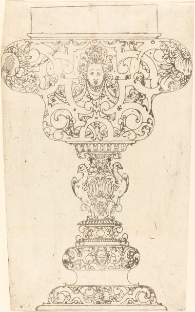 Ornament - Stor bägare av German 16th Century