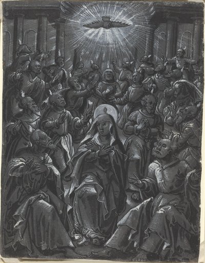 Pingst [recto] av German 16th Century