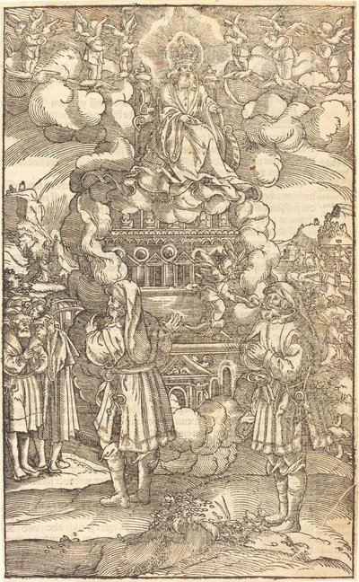 Apokalypsen av German 16th Century