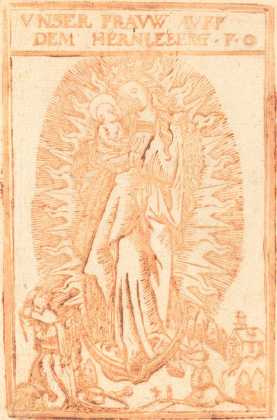 Madonna av Hernleberg av German 17th Century
