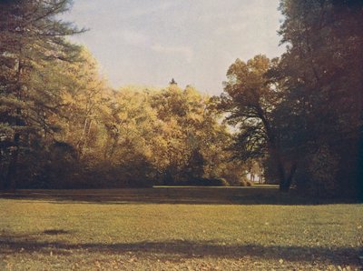 Höstfärger vid Donaueschingen, Schwarzwald, Tyskland (färgfoto) av German Photographer