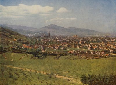 Freiburg im Breisgau, Schwarzwald, Tyskland (färgfoto) av German Photographer
