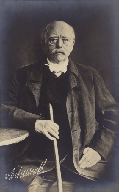 Otto von Bismarck (svartvitt foto) av German Photographer