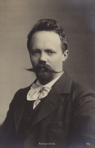 Porträtt av Engelbert Humperdinck (svartvitt foto) av German Photographer