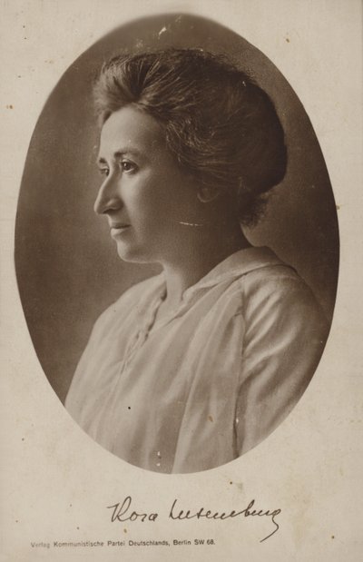 Rosa Luxemburg (svartvitt foto) av German Photographer