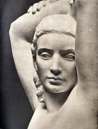 Den tyska fysionomin från den stora utställningen av tysk konst 1941, Haus der Deutschen Kunst, från tidningen "Signal av German Photographer