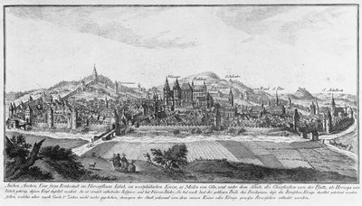Aachen (etsning) av German School