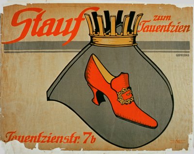 Annons för Stauf Shoes av German School