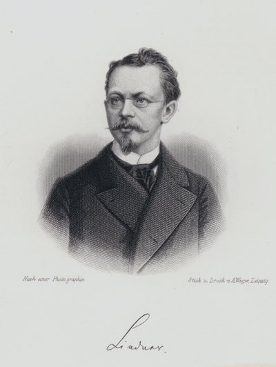 Albert Lindner, tysk dramatiker (gravyr) av German School