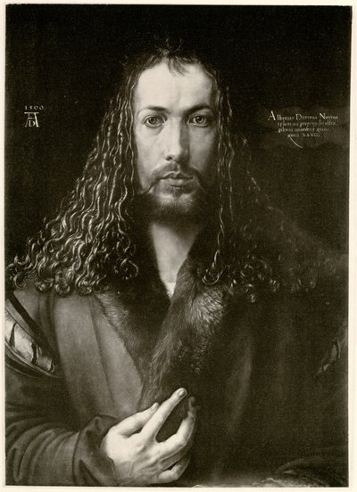 Albrecht Dürer, 1884-90 (fototyp) av German School