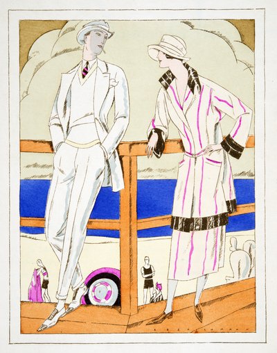 Ammeer, Outfits av Gerard Bresser, från Styl, pub.1922 (pochoirtryck) av German School