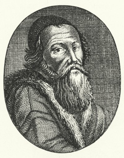Amos Comenius, tjeckisk författare och filosof (gravyr) av German School