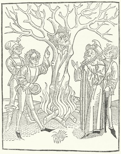 En illustration från visdomens bok av German School