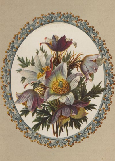 Anemoner (kromolit) av German School