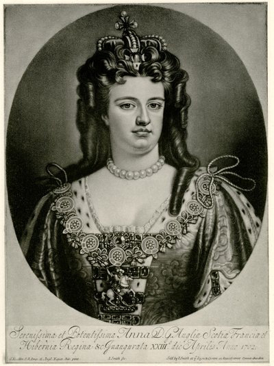Anna, drottning av England av German School