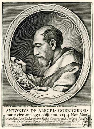 Antonio Allegri från Correggio av German School