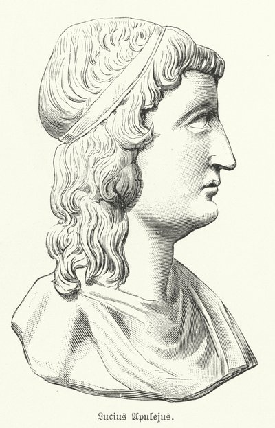 Apuleius, romersk författare, filosof och retoriker av German School