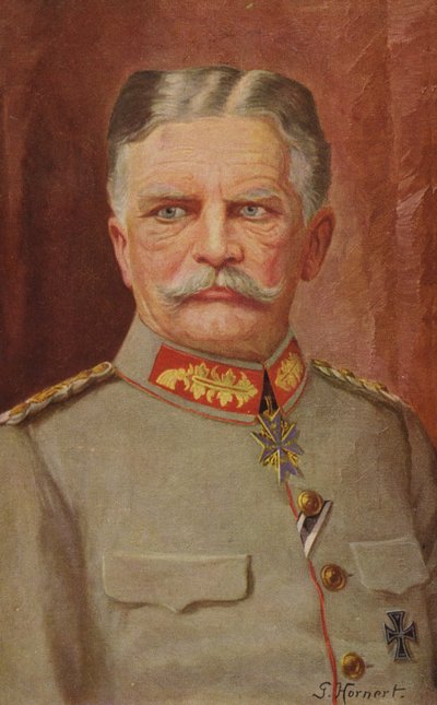 August von Mackensen, tysk soldat och fältmarskalk under första världskriget av German School