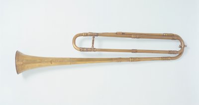 Bastrombon, från Nürnberg, 1593 (mässing) av German School