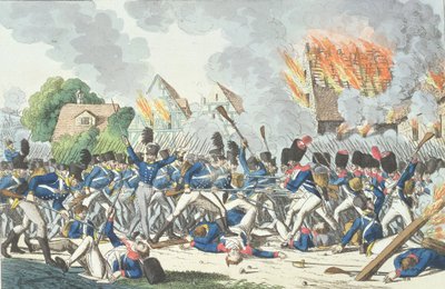 Slaget vid Ligny, 16 juni 1815 av German School