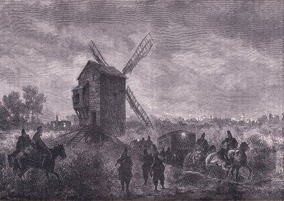 Före Orleans, Cassells historia om kriget mellan Frankrike och Tyskland publicerad av Cassell and Company Limited, ca 1890 (litho) av German School