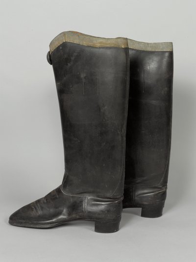 Stövlar, 3:e von Zieten Hussars, burna av HRH The Duke of Connaught, före 1914 (stövel) av German School
