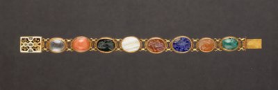 Armband (guld och ädelstenar) av German School