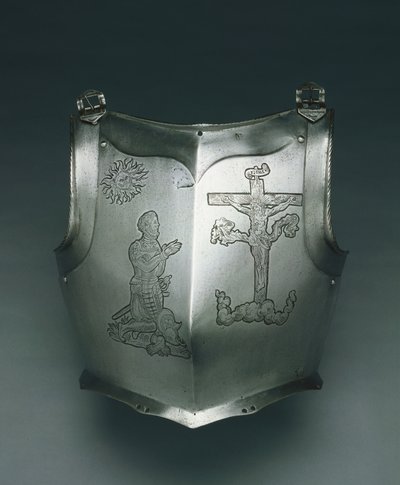 Bröstskydd, Nürnberg, ca 1550 av German School