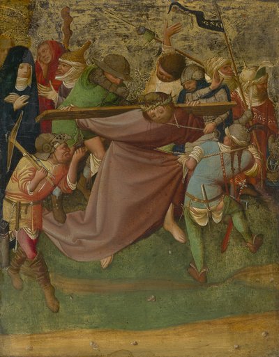 Kristus som bär korset, 1420-25 av German School