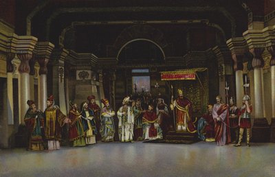 Kristus före Herodes av German School