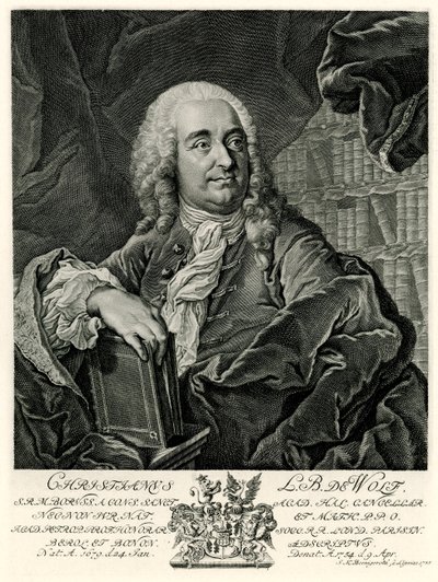 Christian Freiherr von Wolff av German School